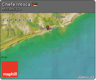 Satellite Map of Chefe Intoca