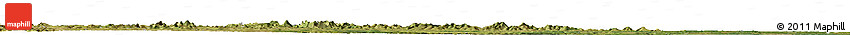 Satellite Horizon Map of the Area around 17° 30' 31" S, 39° 52' 30" W