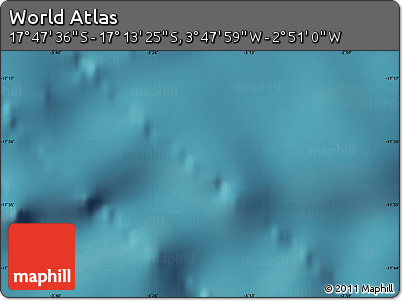 Satellite Map of the Area around 17° 30' 31" S, 3° 19' 30" W