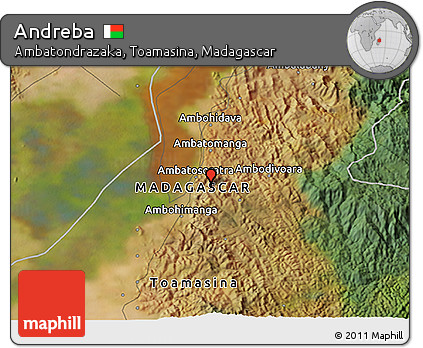 Satellite 3D Map of Andreba