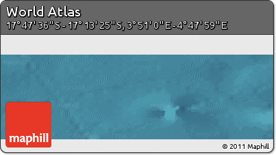 Satellite Panoramic Map of the Area around 17° 30' 31" S, 4° 19' 30" E