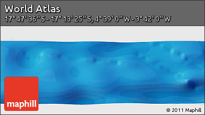 Political Panoramic Map of the Area around 17° 30' 31" S, 4° 10' 30" W
