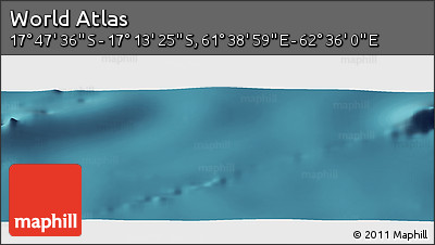 Satellite Panoramic Map of the Area around 17° 30' 31" S, 62° 7' 30" E