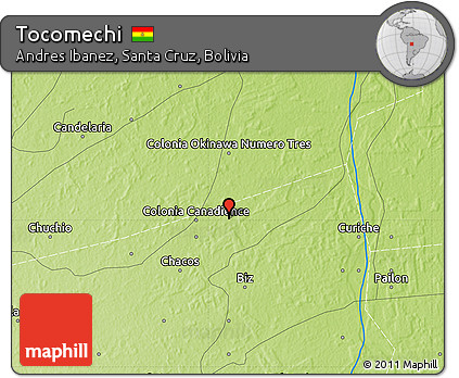 Physical Map of Tocomechi
