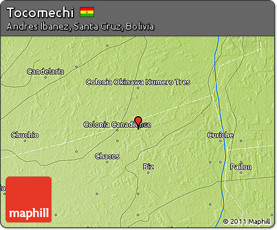 Physical Map of Tocomechi