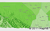 Political 3D Map of Buena Vista