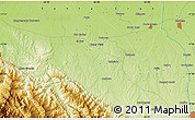 Physical Map of the area around 17° 30' 31" S, 63° 40' 30" W