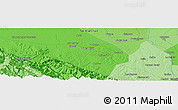 Political Panoramic Map of Las Cruces