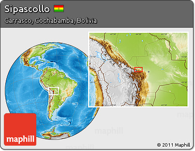 Physical Location Map of Sipascollo