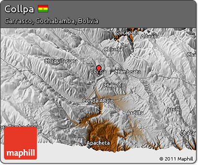Physical 3D Map of Collpa