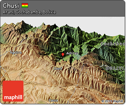 Satellite 3D Map of Chusi