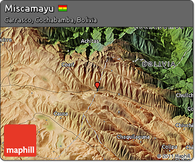 Satellite 3D Map of Miscamayu