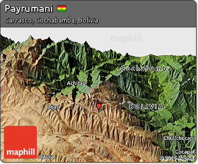 Satellite 3D Map of Payrumani
