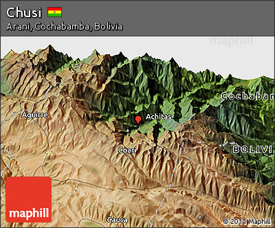Satellite 3D Map of Chusi