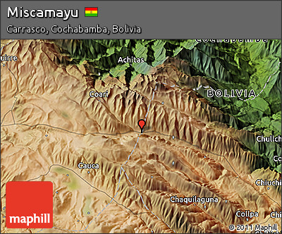 Satellite 3D Map of Miscamayu