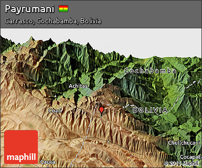 Satellite 3D Map of Payrumani