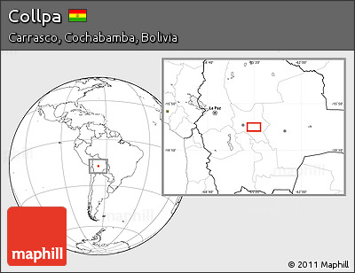 Blank Location Map of Collpa