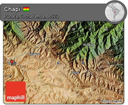 Satellite Map of Chapi