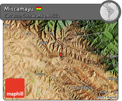 Satellite Map of Miscamayu