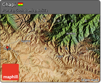 Satellite Map of Chapi