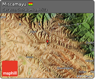 Satellite Map of Miscamayu
