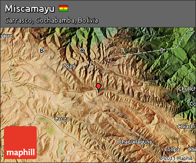 Satellite Map of Miscamayu