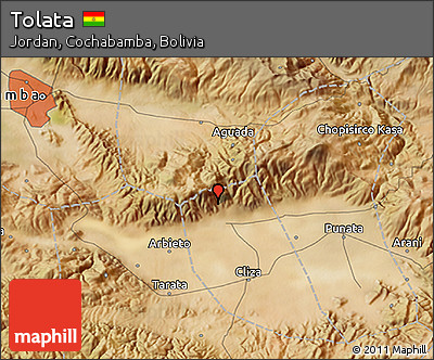 Satellite 3D Map of Tolata