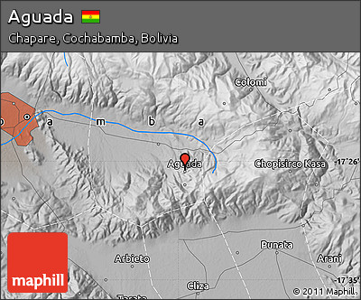 Physical Map of Aguada