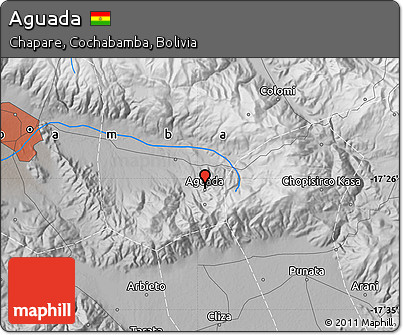 Physical Map of Aguada