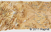 Satellite 3D Map of the area around 17° 30' 31" S, 69° 37' 30" W