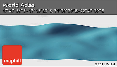 Satellite Panoramic Map of the Area around 17° 30' 31" S, 72° 19' 29" E