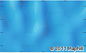 Physical Map of the area around 17° 30' 31" S, 7° 34' 30" W