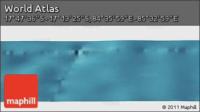 Satellite Panoramic Map of the Area around 17° 30' 31" S, 85° 4' 29" E