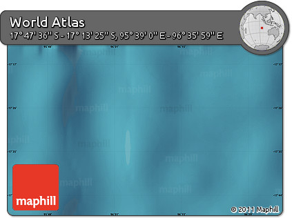 Satellite Map of the Area around 17° 30' 31" S, 96° 7' 30" E