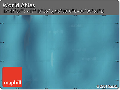 Satellite Map of the Area around 17° 30' 31" S, 96° 7' 30" E