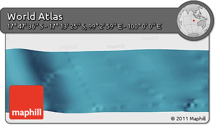 Satellite Panoramic Map of the Area around 17° 30' 31" S, 99° 31' 30" E