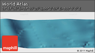Satellite Panoramic Map of the Area around 17° 30' 31" S, 99° 31' 30" E
