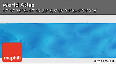 Political Panoramic Map of the Area around 17° 30' 31" S, 9° 25' 30" E