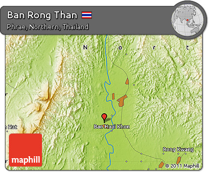 Physical Map of Ban Rong Than