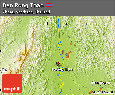 Physical Map of Ban Rong Than