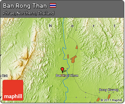 Physical Map of Ban Rong Than