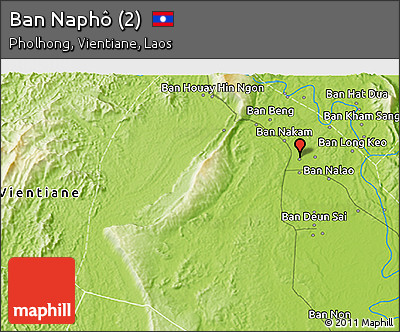 Physical 3D Map of Ban Naphô (2)