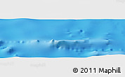 Physical Panoramic Map of the area around 18° 21' 26" N, 113° 49' 29" W