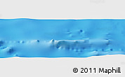 Shaded Relief Panoramic Map of the area around 18° 21' 26" N, 113° 49' 29" W