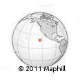 Outline Map of the Area around 18° 21' 26" N, 125° 43' 29" W, rectangular outline