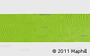 Physical Panoramic Map of the area around 18° 21' 26" N, 13° 31' 30" W