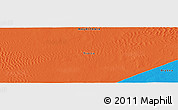 Political Panoramic Map of the area around 18° 21' 26" N, 13° 31' 30" W