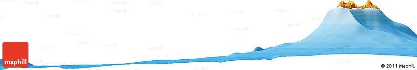 Political Horizon Map of the Area around 18° 21' 26" N, 145° 25' 30" E