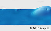 Physical Panoramic Map of the area around 18° 21' 26" N, 160° 43' 29" E