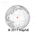 Outline Map of the Area around 18° 21' 26" N, 170° 4' 29" E, rectangular outline